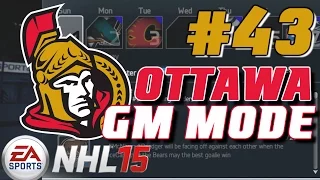 NHL 15: GM Mode Commentary - Ottawa ep. 43 "Season 6 Sim"