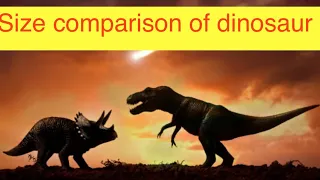 Dinosaur size comparison | found in different ￼ countries