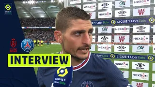 Interview de fin de match : STADE DE REIMS - PARIS SAINT-GERMAIN (0-2) / 2021-2022