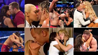 WWE Superstars Kissing In The Ring