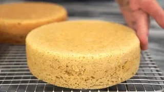 How to Get Flat Cake Layers