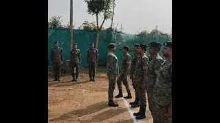 Inspection by Officer : CoBRA Commando || UPSC Officer