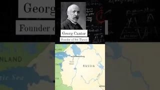 HISTORY OF MATH - Georg Cantor / Founder of Set Theory #mathematicians #mathmajorship #historyofmath