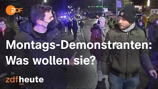 Unter Corona-Demonstranten: Protest-Montag in Brackenheim | Länderspiegel