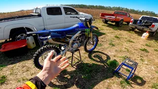 First Ride on my New YZ250F - Broken Ribs are HEALED