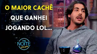 Baiano do LOL ganhou bolada em apenas um dia jogando League of Legends | The Noite (05/09/23)