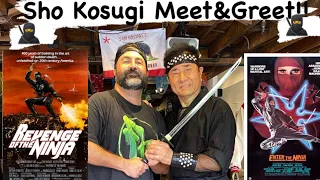 Sho Kosugi Meet & Greet!!! #RevengeoftheNinja #EntertheNinja #RepublicofLucha #ShoKosugi