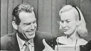 What's My Line? - Alfred Greunther; Fred MacMurray & June Haver; Tab Hunter [panel] (Feb 10, 1957)