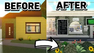 RENOVATING THE STARTER HOUSE INTO A CAFE IN BLOXBURG