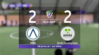 Обзор матча I МФА 2-2 Smile Development I Турнир по мини футболу в городе Киев