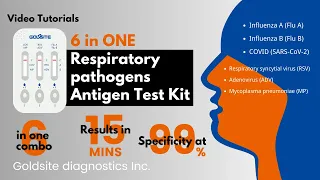 What Respiratory Pathogen You Infected? Goldsite 6 in One Rapid Test Will Tell