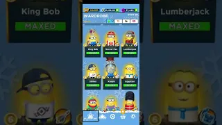 Minion rush 8.9.0, 134 minions, max level