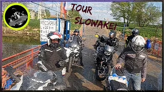 Motorradtour Slowakei , mit der Fähre über die Grenze BMW GS 👌😳