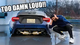 INSANELY LOUD EXHAUST!! (Greddy Evo GT Install)