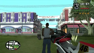 How to take Snapshot #42 at the beginning of the game - GTA San Andreas