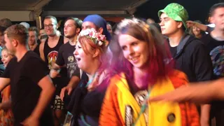 A Clip of Madhava Prabhu Chanting Hare Krishna at the Polish Woodstock 2019