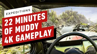 Expeditions: A MudRunner Game - 22 Minutes of Muddy Gameplay (4K 60FPS)