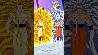 af Goku vs infinity goku#shorts #dbz #video #dragonballsuper