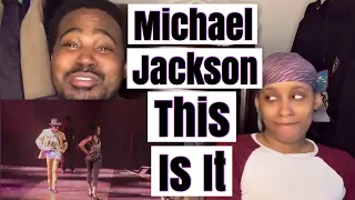 Michael Jackson - The way you make me feel (live rehearsal) this is it - HD (Reaction)