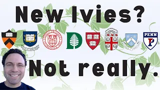 New Ivies? Not really.