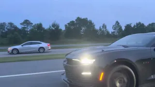 Audi S8 VS Camaro, Supra