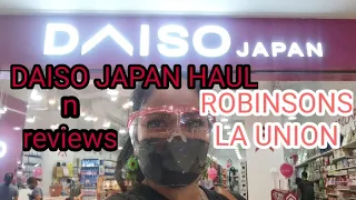 DAISO JAPAN HAUL...DAISO JAPAN REVIEWS of products  ROBINSONS LA UNION...