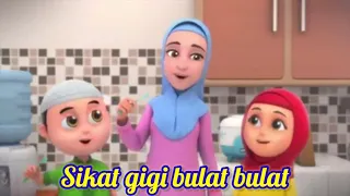 Lagu Nussa Rara | sikat gigi bulat bulat