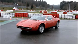 Test rétro : En Maserati Merak sur les routes stavelotaines