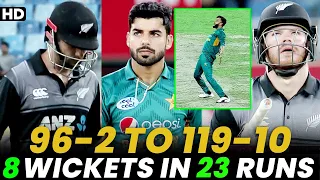 New Zealand Lost 8 Wickets in Just 23 Runs | Pakistan vs New Zealand | 3rd T20I 2018 | PCB | MA2A
