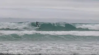 massive waves in Cornwall
