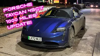 Porsche Taycan 4S CT 1000 Miles Update 🙌