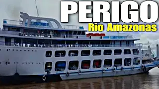 VIAGEM DE BARCO MANAUS A SANTARÉM 😱 INACREDITÁVEL QUE ELES FAZEM ISSO EM PLENO RIO AMAZONAS Ep-139