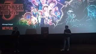 Stranger Things Finale Screening Intro By Duffer Brothers