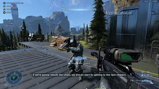 Halo Marine Steals Power Weapon from Razorback