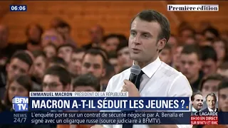 Grand débat: Emmanuel Macron a-t-il séduit les jeunes ?