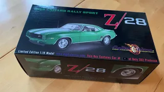 ACME 1:18 Scale 1969 Rally Sport Z28 in Rallye Green