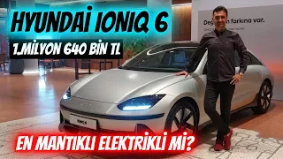 Yeni Hyundai IONIQ 6 Türkiye'de! En mantıklı elektrikli araç mı? Hyundai ioniq 6 ilk inceleme