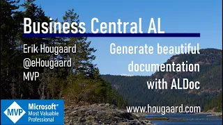 Create beautiful documentation with ALDoc in Business Central