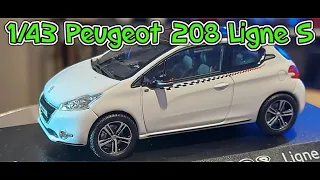 1/43 Peugeot 208 Ligne S diecast by Norev