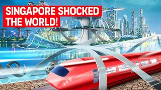 Singapore's INSANE Biggest Rail Project that Shocked THE WORLD!