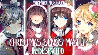 Nightcore - Christmas Songs Mashup(Switching Vocals | in Despacito)✗