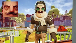 Hello Neighbor - My New Neighbor Aviator (Secret Neighbor) Act 1 Gameplay Walkthrough