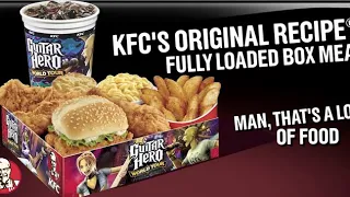 KFC Guitar Hero Meal 2009 Ad