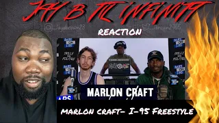 First Time Hearing | Marlon Craft - i95 Freestyle (REACTION!)