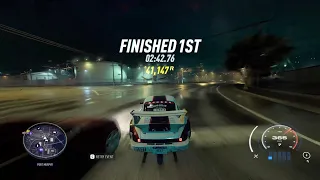 New Horizons 2:42.76 with Porsche 911 RSR (Need For Speed Heat)