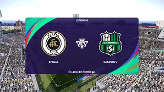 PES 2021 | Spezia vs Sassuolo - Italy Serie A | 27/09/2020 | 1080p 60FPS