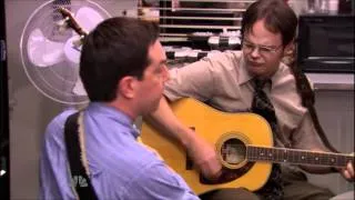 Andy VS Dwight (Guitar Duel) - The Office (US)