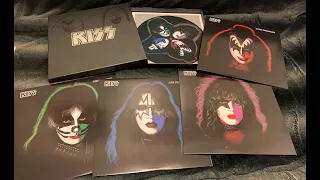 KISS The Solo Albums 40th Anniversary Collared 4LP Vinyls