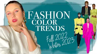 Fashion Color Trends Fall 2022 Winter 2023