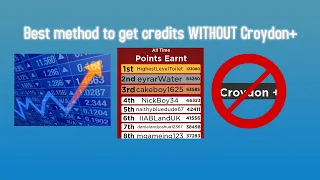 Best method to get credits WITHOUT Croydon+ (Croydon Roblox)